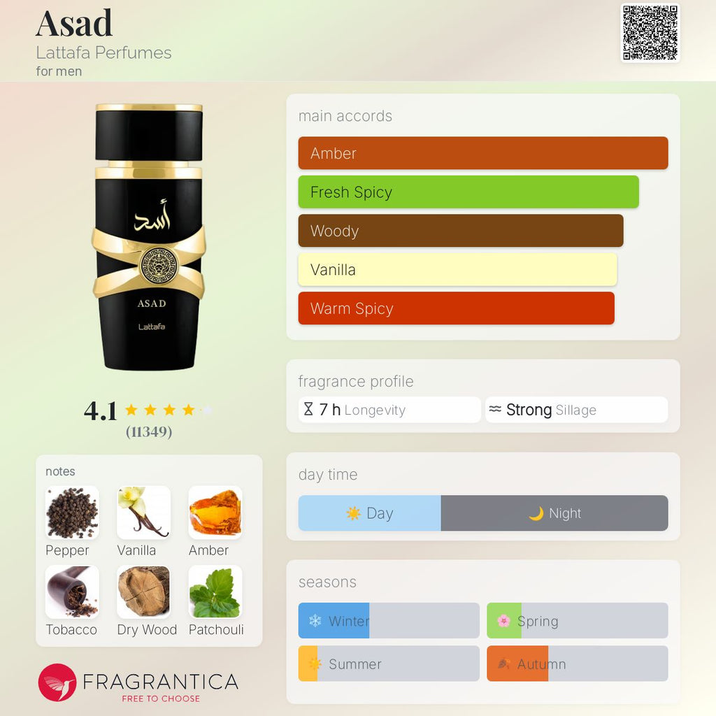 Lattafa Asad - 100ml